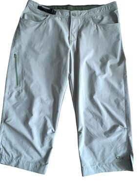 Outdoor Research Capri Pants Pale Green Size L 1/4 Belt